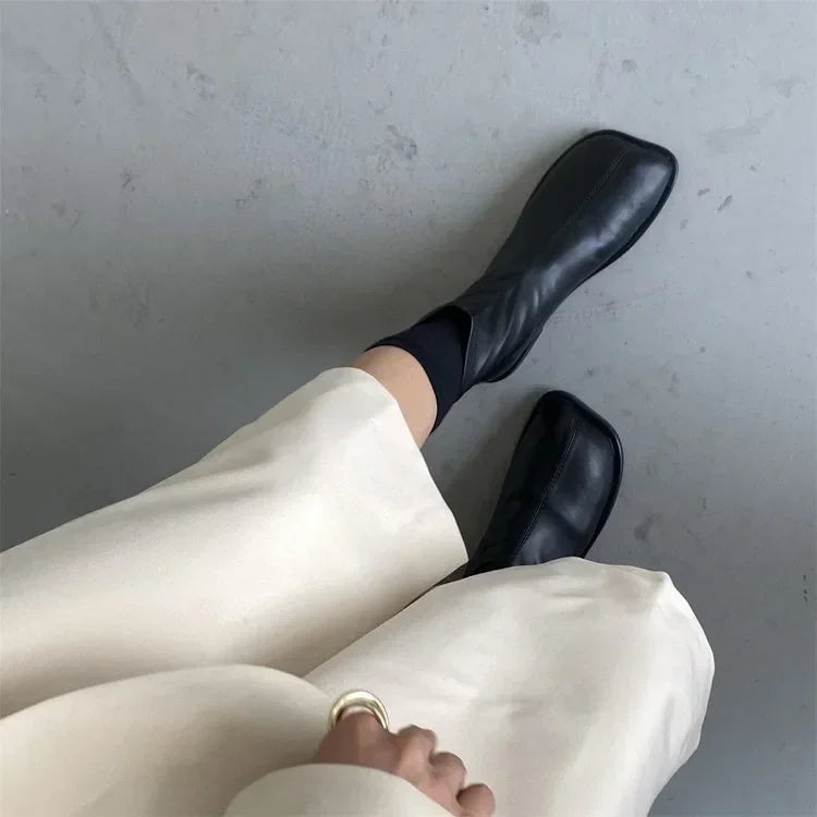 Woman Elastic Boots Fashion Ladies Thick Bottom Ankle Luxury Designer Female Boots Nre Autumn Winter Women's Chelsea Boots 2024