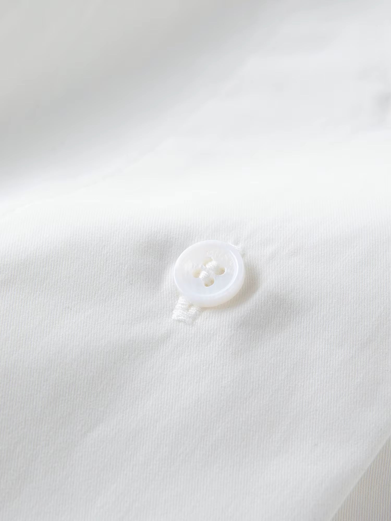 Plus-size Women's Clothing 【Pure White Intent】 Irregular Bow Strap Shirt Fall-Winter Casual Versatile Top Women Shirt