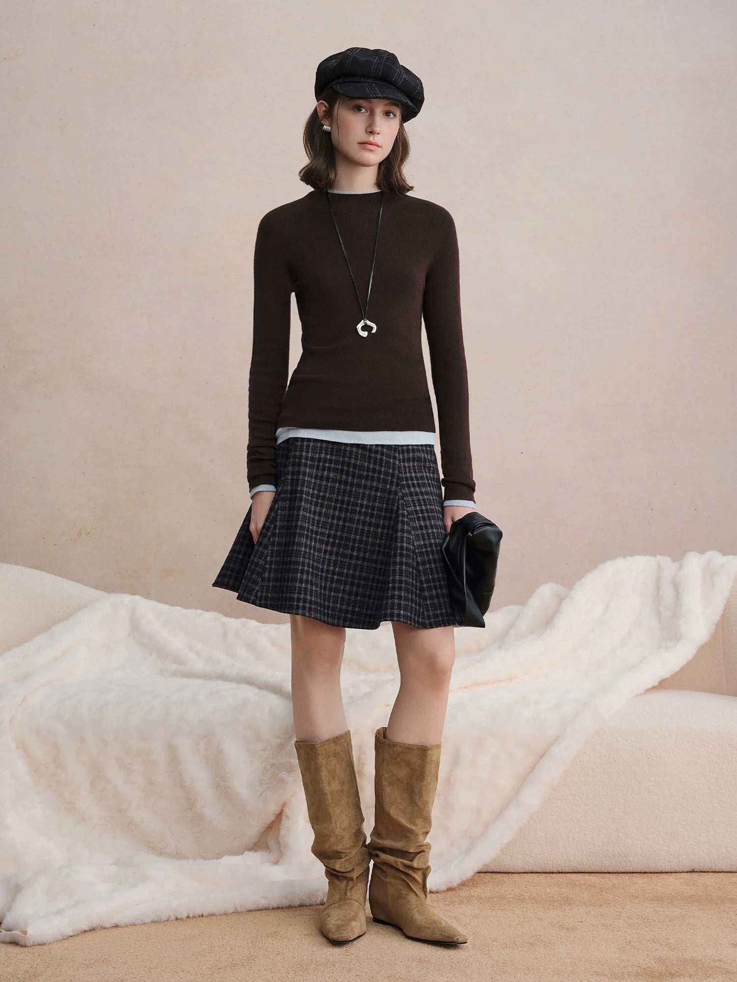 Seamless Half-high Collar Pure Wool Pullovers Women Plus Size Autumn Winter Bottoming Sweater Solid Soft Breathable Tops
