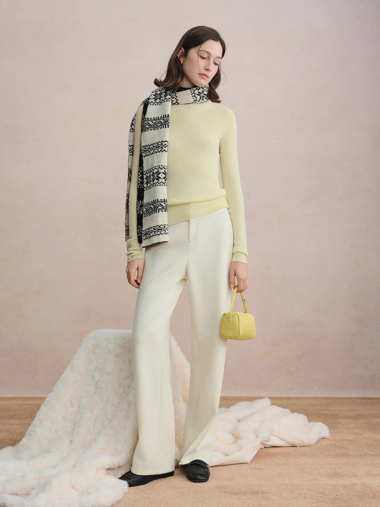 Seamless Half-high Collar Pure Wool Pullovers Women Plus Size Autumn Winter Bottoming Sweater Solid Soft Breathable Tops