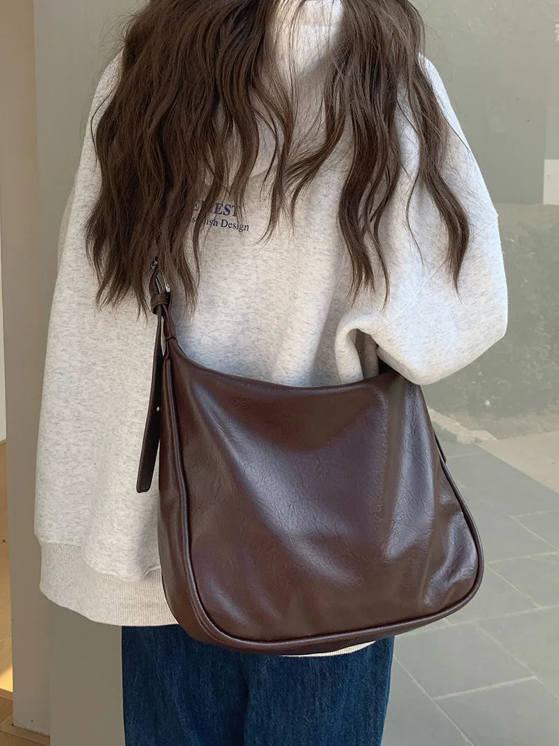 Innovative Mini Bolsos Purse And Handbags Mixture Versatile Vintage Tote Bag Simple Atumn And Winter New Vertical Box Shaped bag