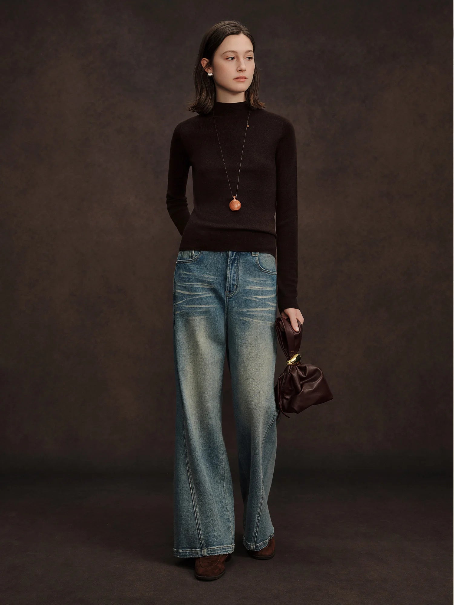 Seamless Half-high Collar Pure Wool Pullovers Women Plus Size Autumn Winter Bottoming Sweater Solid Soft Breathable Tops