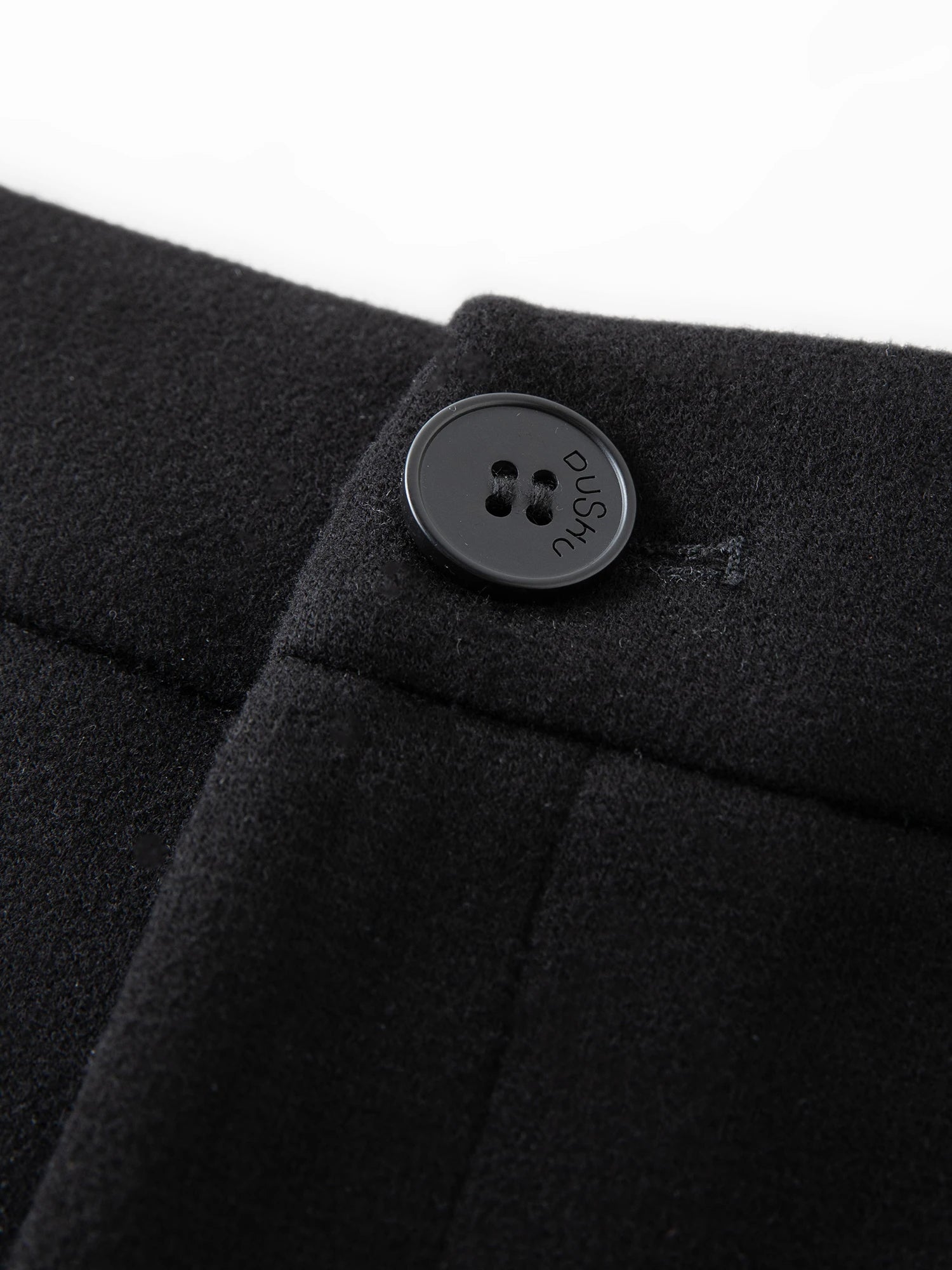 Straight High Waist Slim Fit Casual Pants Women Wool Warm Winter Leisure Basics All-match Simple Commuting