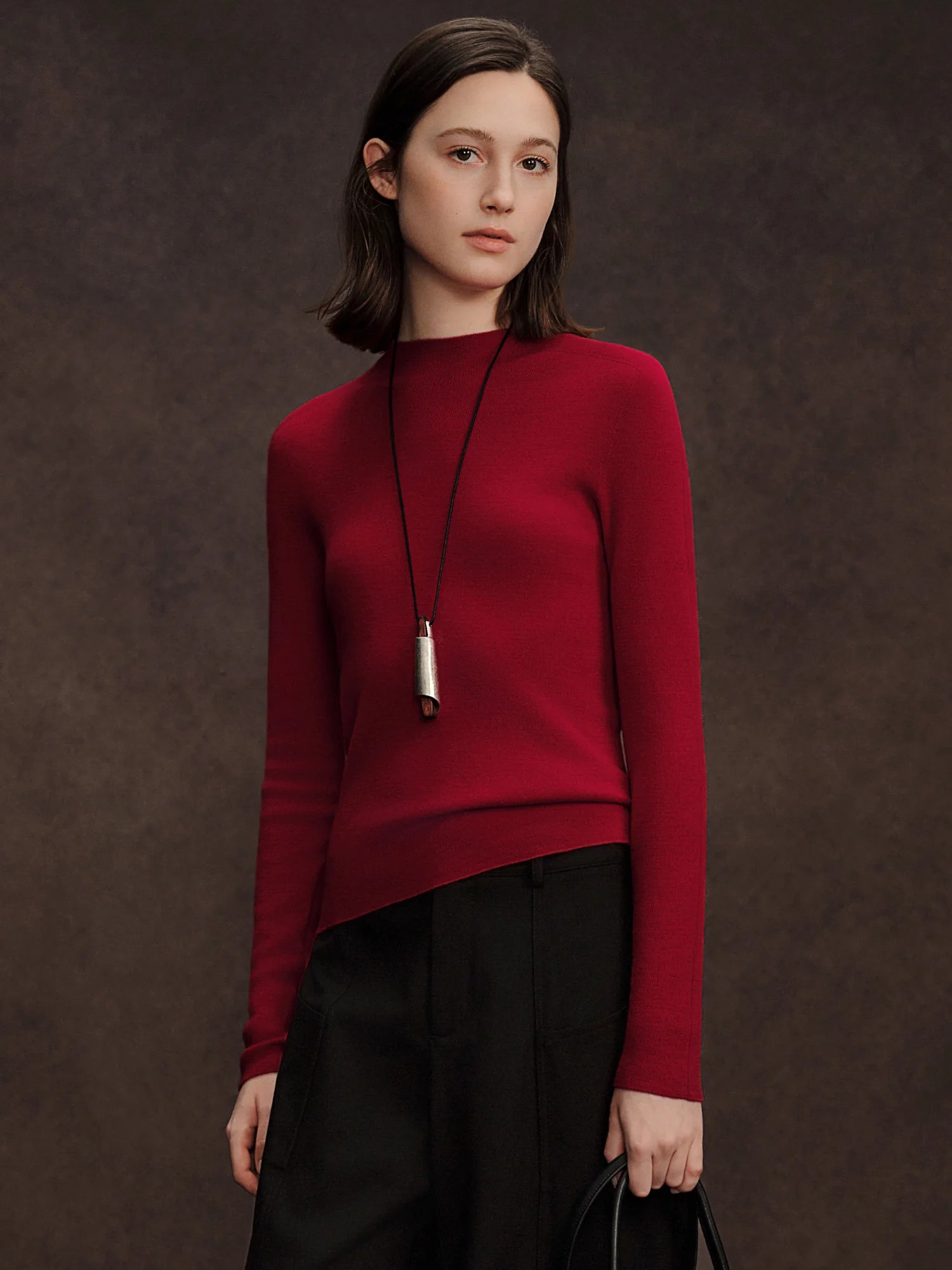 Seamless Half-high Collar Pure Wool Pullovers Women Plus Size Autumn Winter Bottoming Sweater Solid Soft Breathable Tops