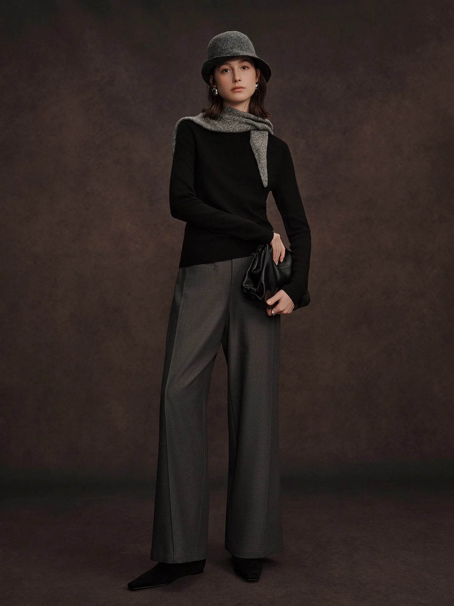 Seamless Half-high Collar Pure Wool Pullovers Women Plus Size Autumn Winter Bottoming Sweater Solid Soft Breathable Tops