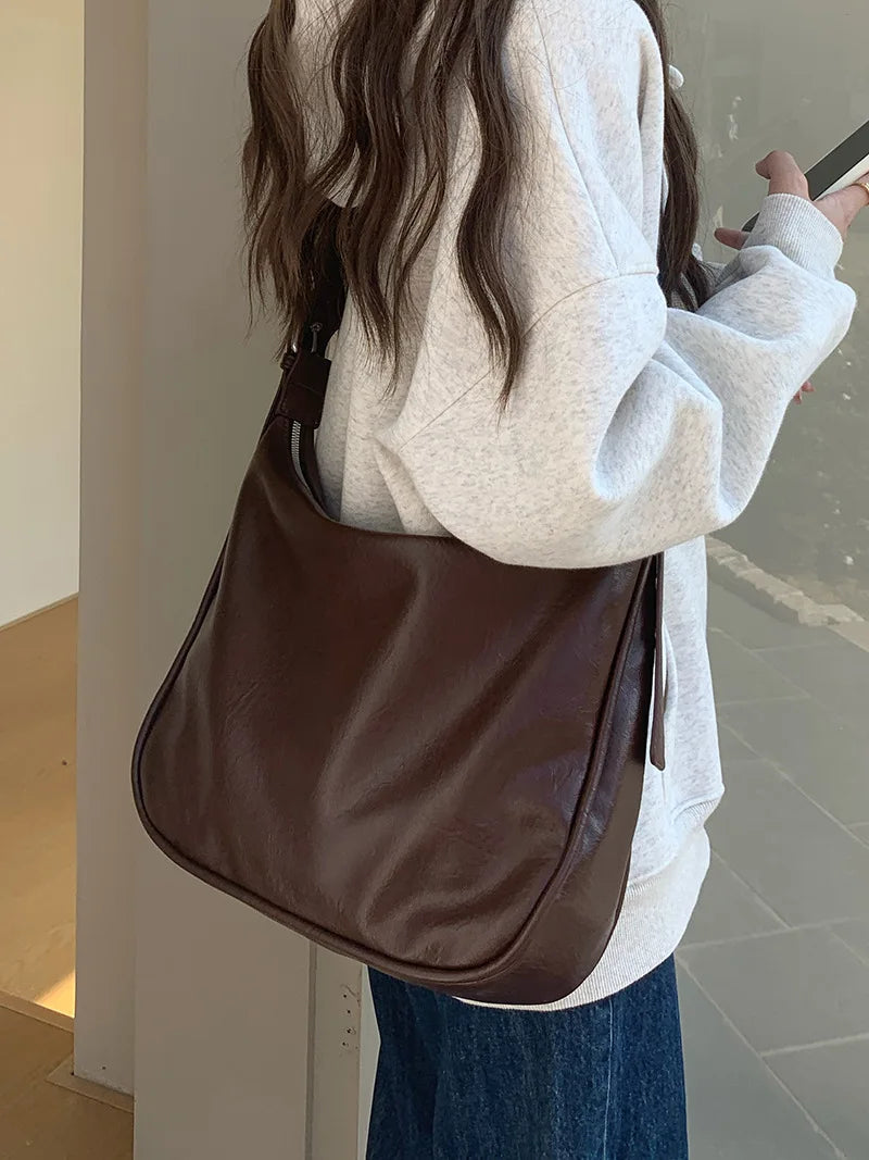 Innovative Mini Bolsos Purse And Handbags Mixture Versatile Vintage Tote Bag Simple Atumn And Winter New Vertical Box Shaped bag