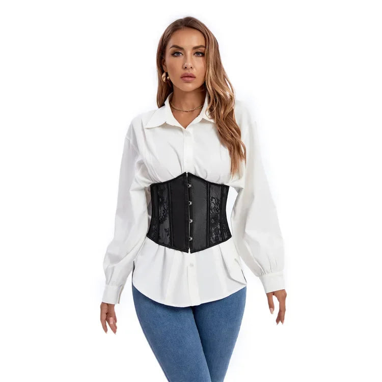 Sexy Lolita Corset Shaper Ladies Slimming Bandage Corsets Underbust Bustier Top Women Lingerie Elegant Streetwear Clothes Blusas