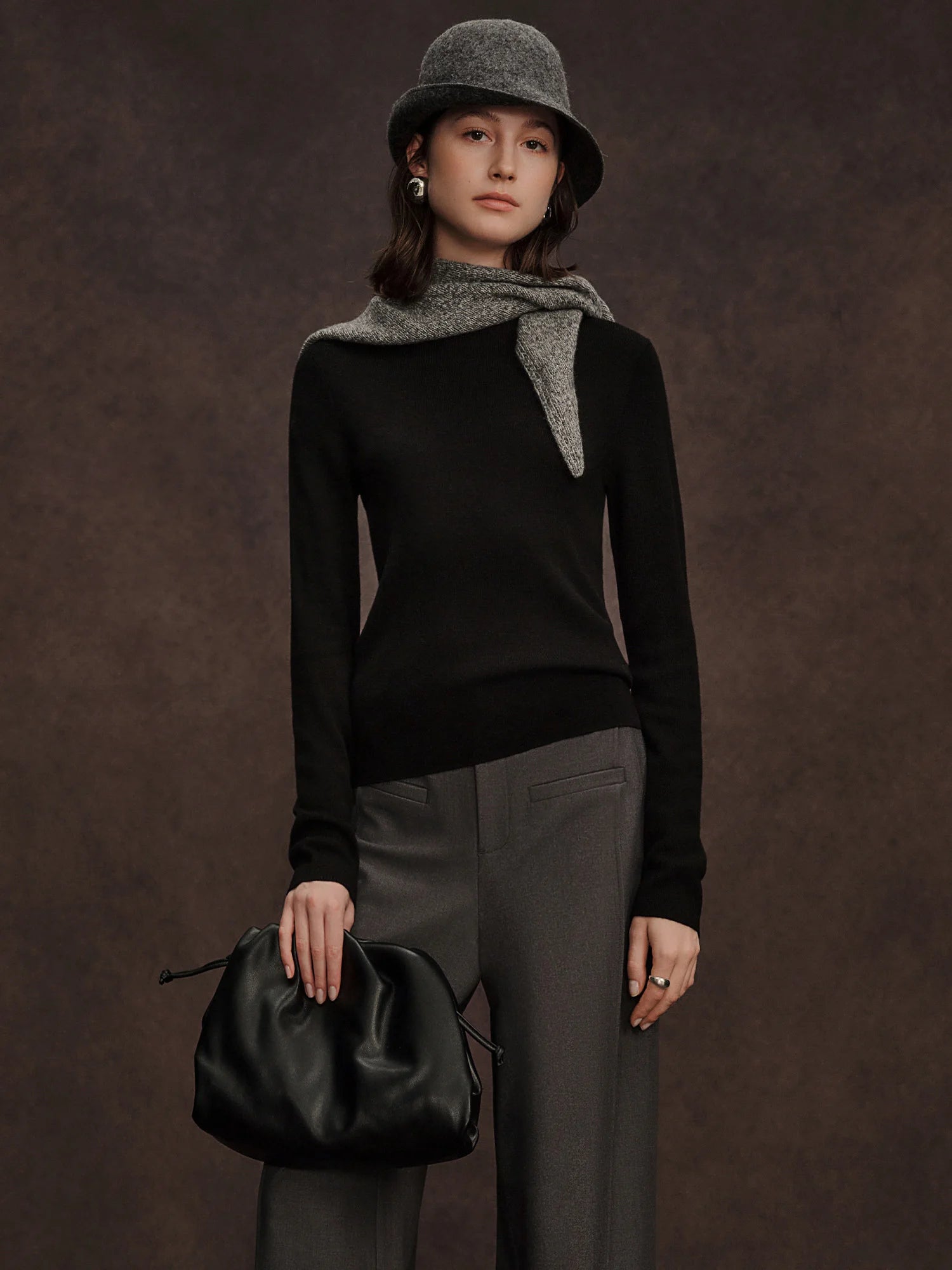 Seamless Half-high Collar Pure Wool Pullovers Women Plus Size Autumn Winter Bottoming Sweater Solid Soft Breathable Tops