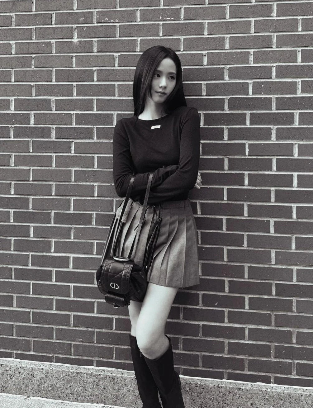 Kpop Drawstring Suit Pleated Skirt for Women Autumn Casual High Waisted Mini Skirt Women Preppy Style Slim Fit A-line Tennis Skirt