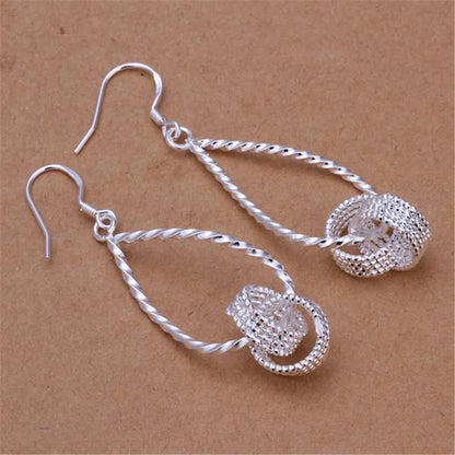 925 Sterling Silver for women drop earrings Special explosion models jewelry factory wholesale fashion elegant  jewellery