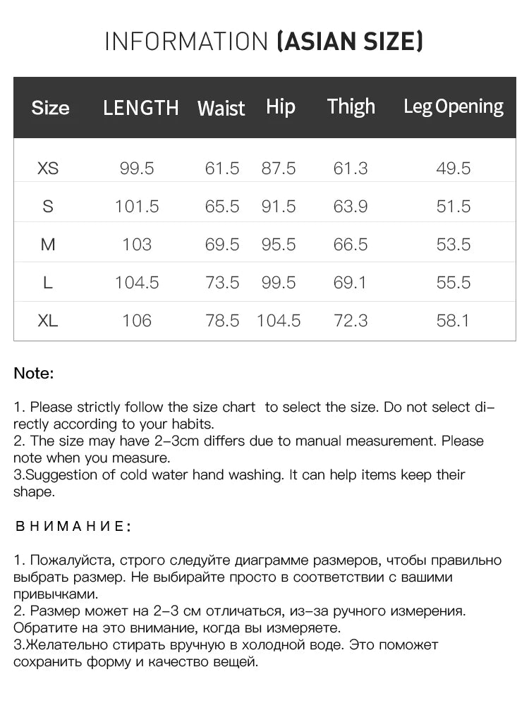 FSLE Women Winter Thicken Pants High Waist Commuter Beige Full Length Straight Pant Women Long Knitted Trousers 24FS14465