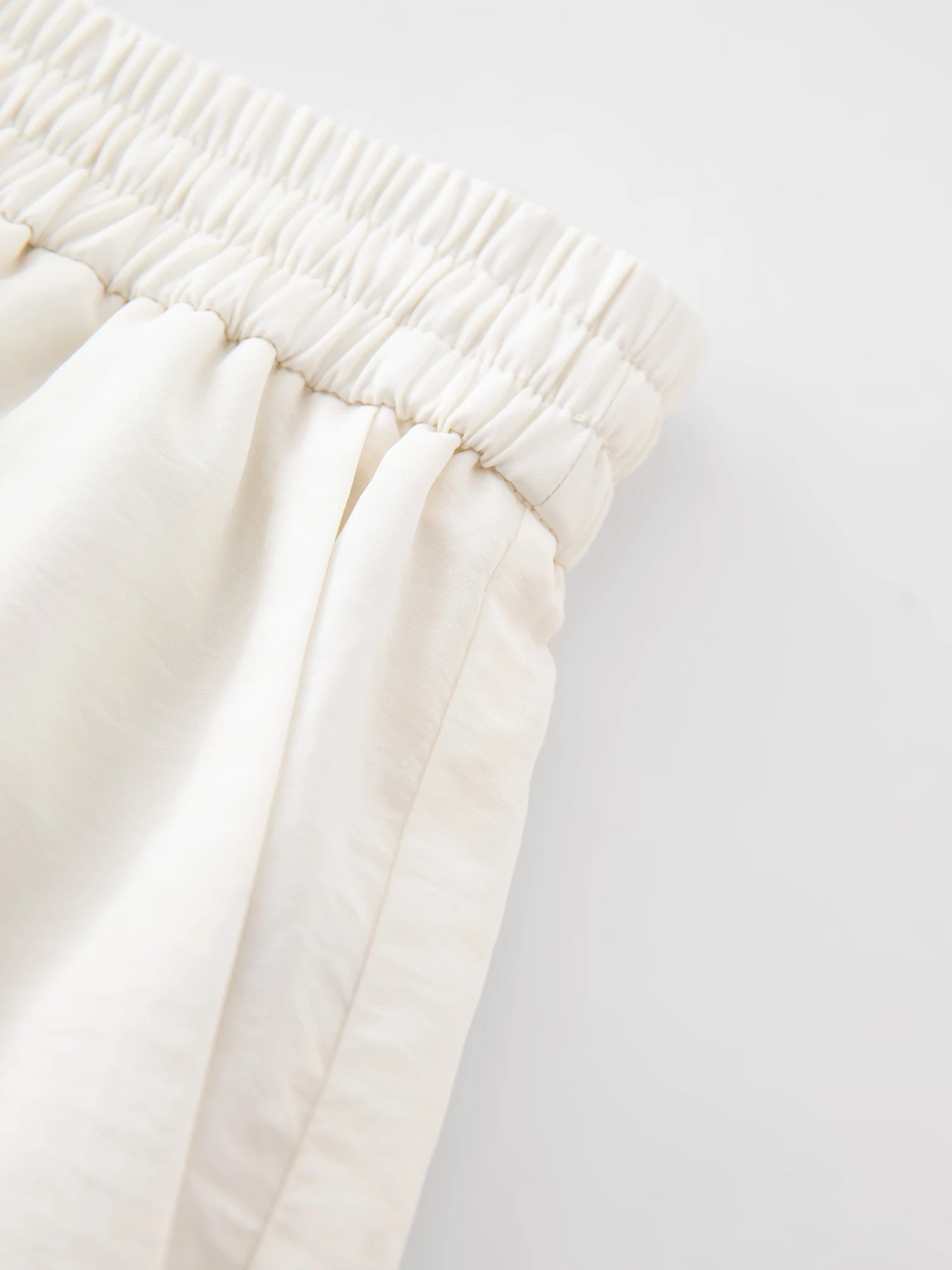 ZIQIAO Holiday White Design Tops and Pants Suits for Women 2025 Summer New Styles