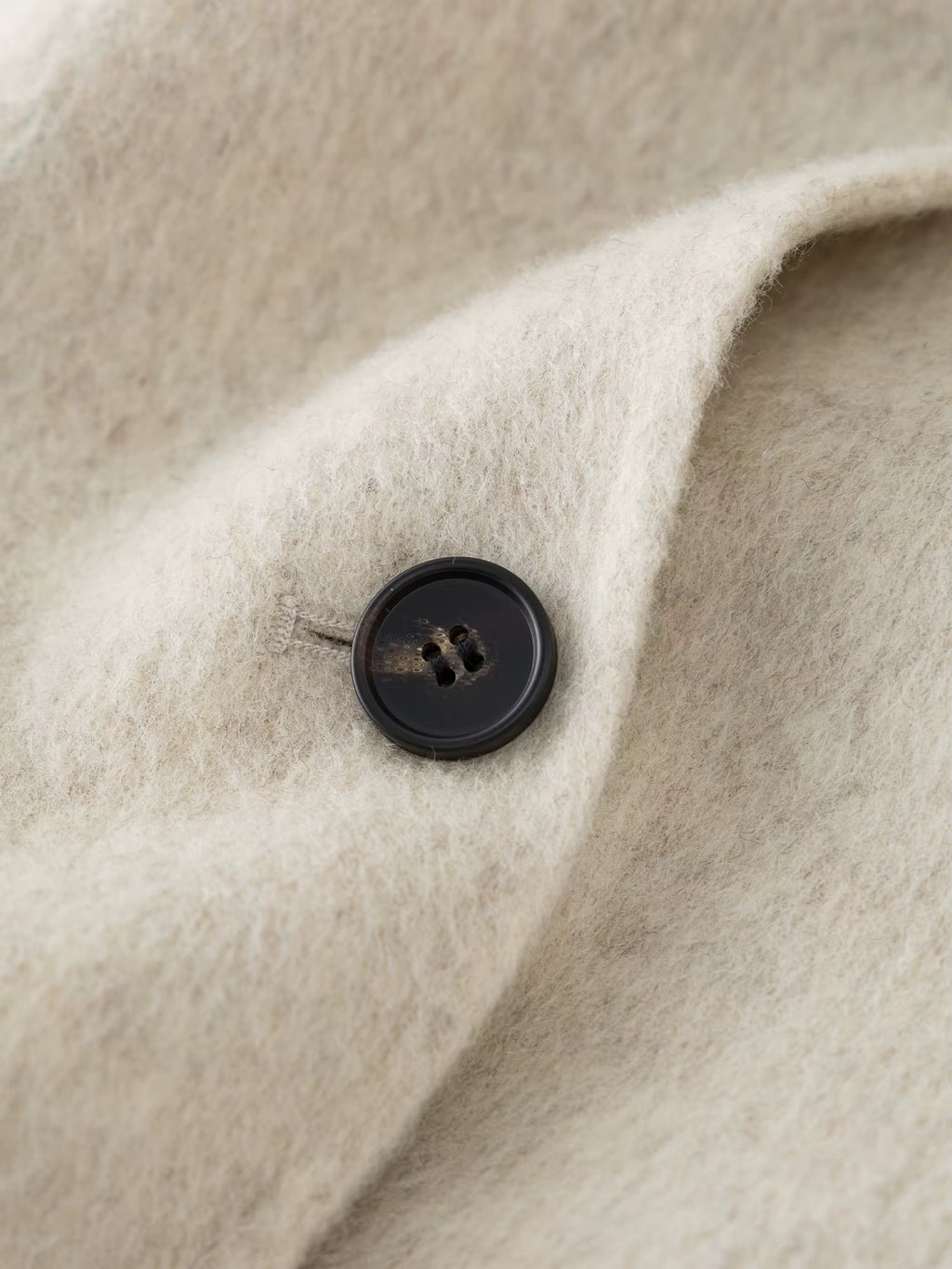 French Style Sheep Wool Cropped Wool Coat Women's Winter 2025 New Double-faced Wool Jackets Simple Ins Stand Collar