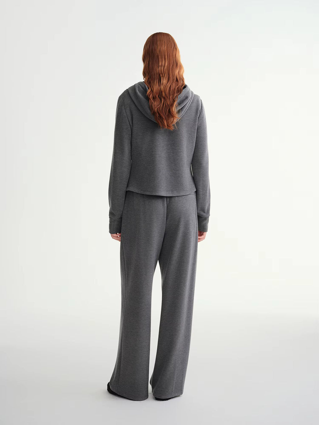 Winter 2025 Women's Waist-Defined Sweatshirt Set - Relaxed Fit Pullover & Joggers Two Piece Loungewear Casual Elegance