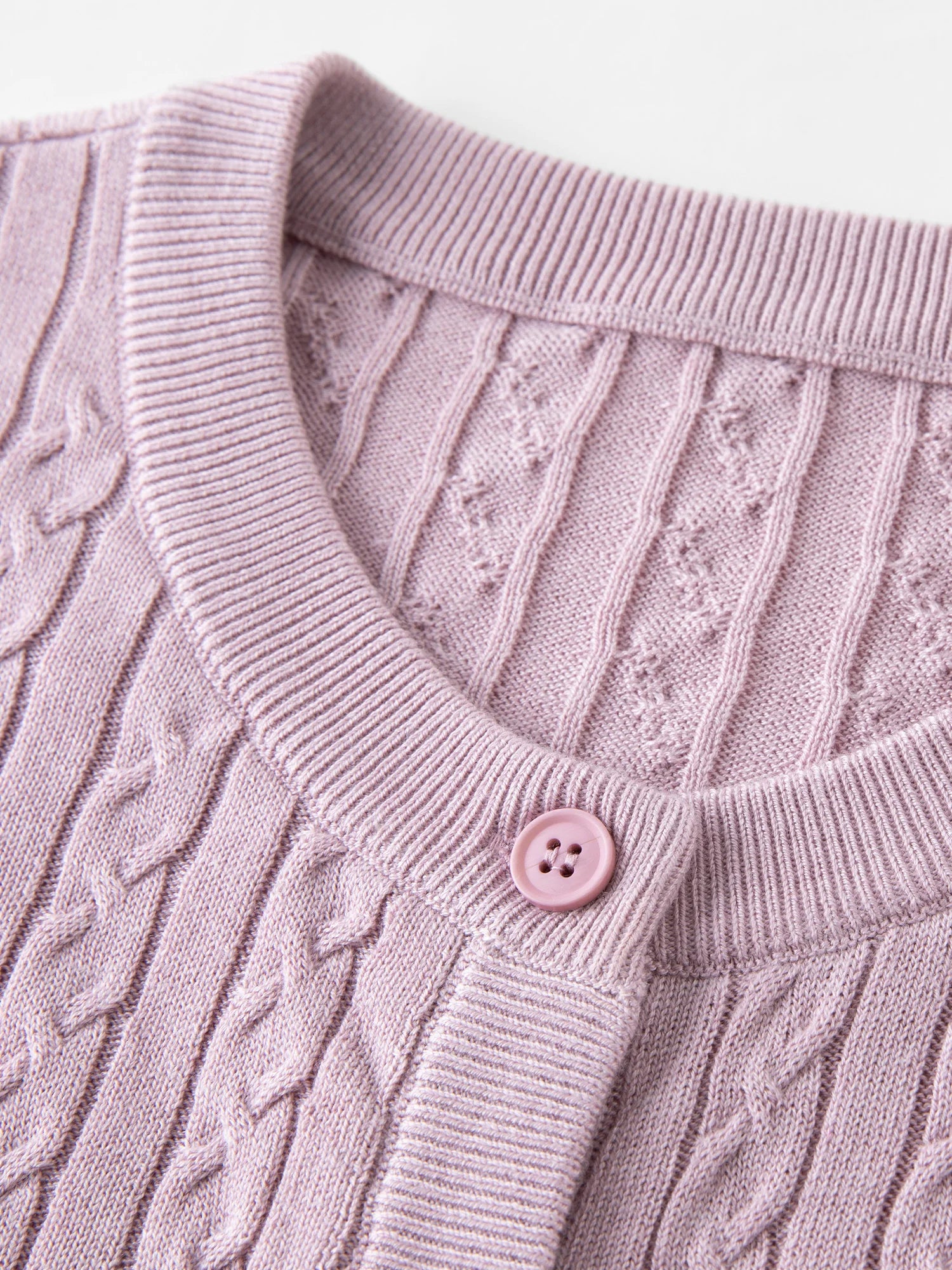 DUSHU 2025 Women's Cable Knit Cardigan - Cloud Knit Multi-Color Boho Chic Lightweight Office Casual Fall Layering Staple