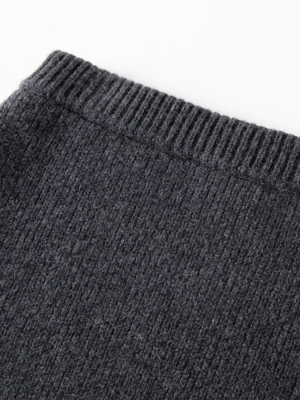 【Premium Series】 Winter 2025 Women's Minimalist Knit Set - Round Neck Sweater & A-Line Skirt Casual Comfort Two Piece Outfit