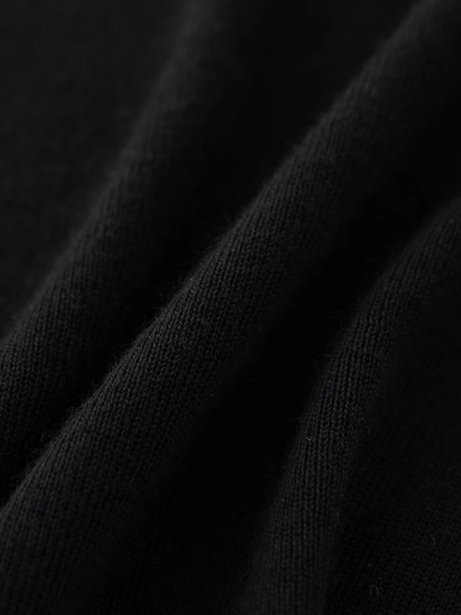 ZIQIAO Wool Sweater for Women Autumn and Winter New 18 Needle Nude Seamless Knitted Bottoming T-shirt