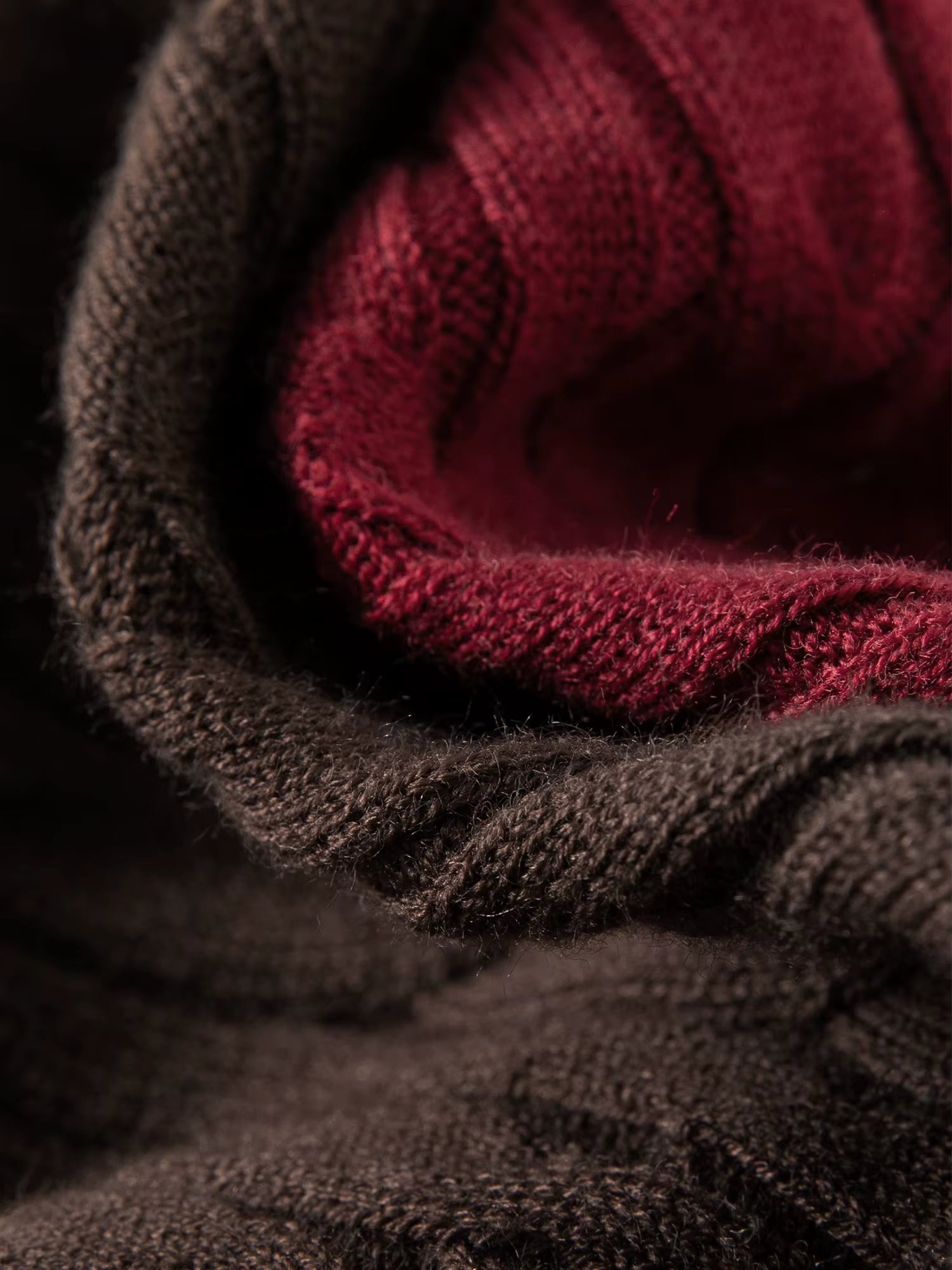 Contrast Color V-neck Cable Knit Sweater 2025 Winter New Products Long Sleeve Pullovers Solid Leisure Korean Style