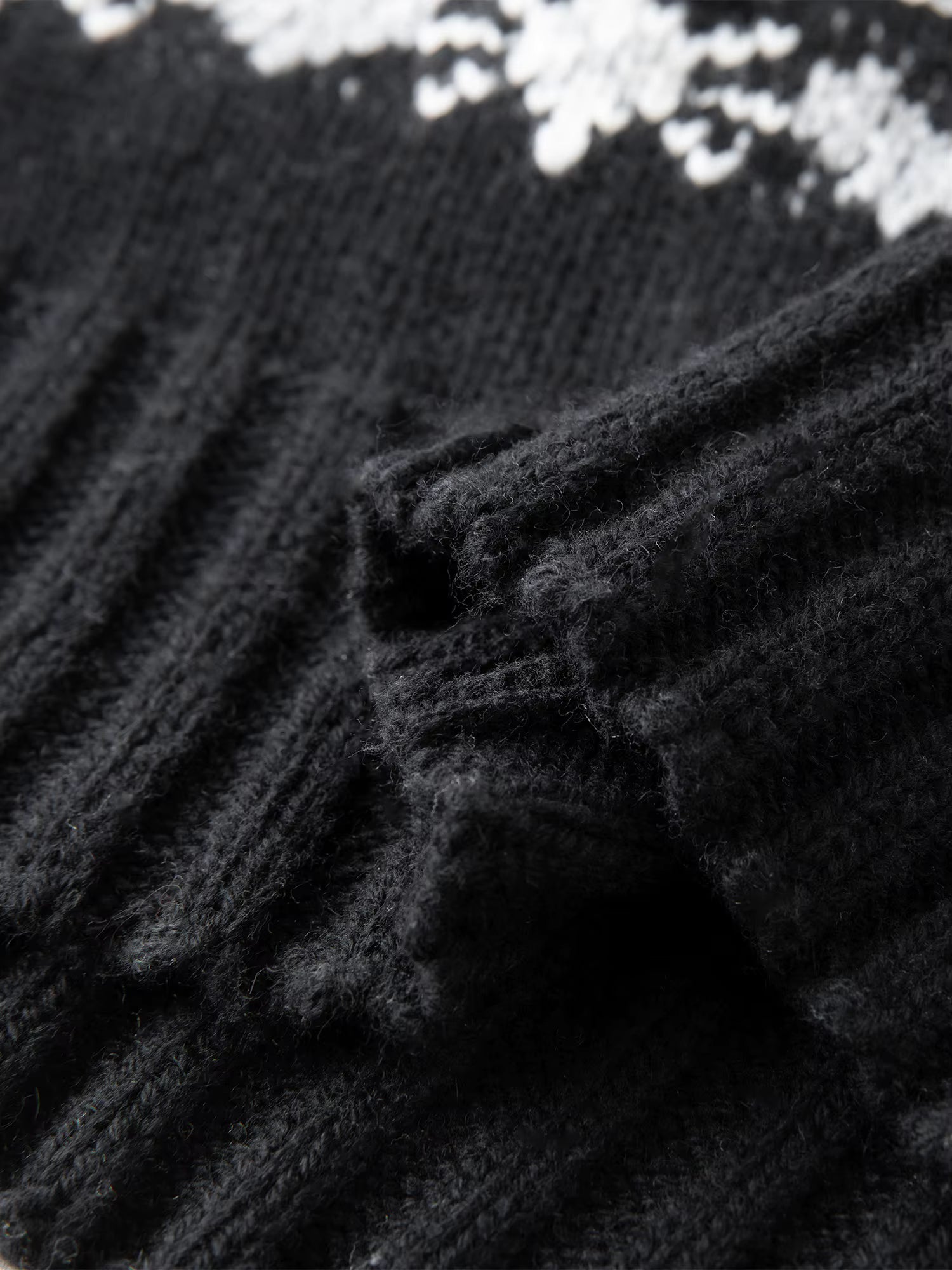 Christmas Sweater Fair Isle Cable Women Knit Sweater Crew Neck Pullover Winter Cozy Y2K Cottagecore Retro Patterned Jumper