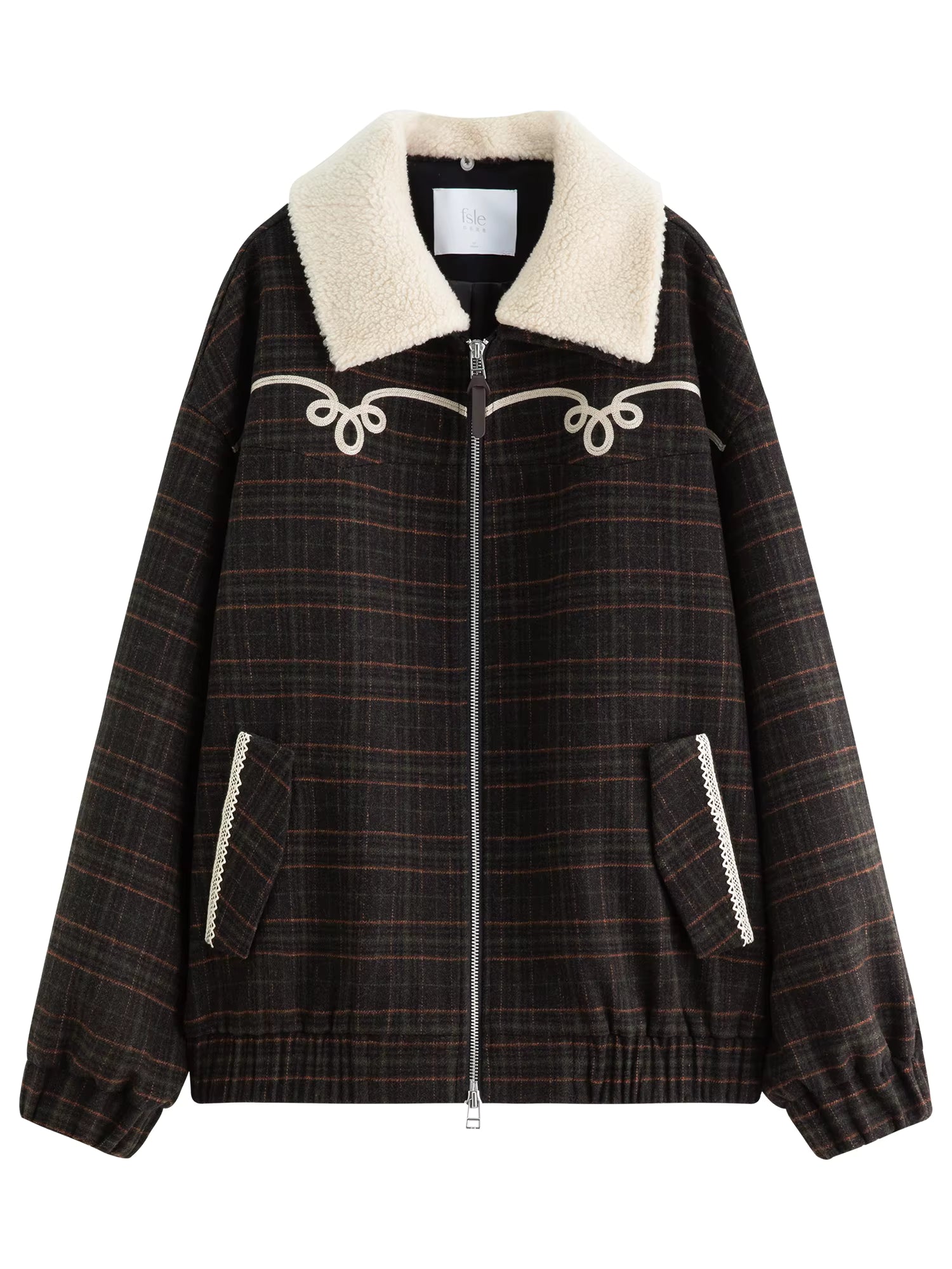 Stylish Detachable Sheepskin Collar Short Coat & Skirt Set for Women Winter 2025 New Arrival Jacket Coat and Skirts