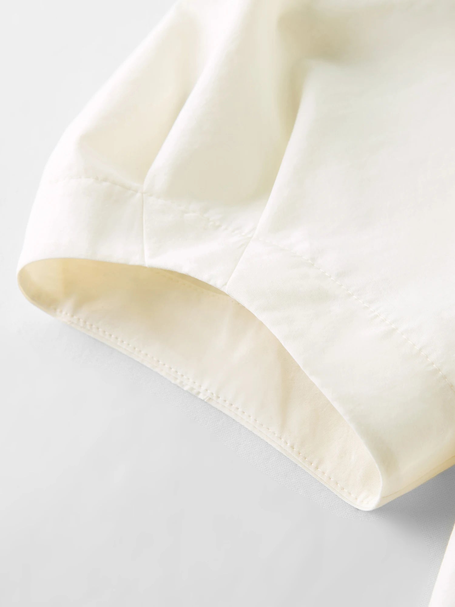 DUSHU V-neck Blouse Half Sleeve Solid Simple Ins Korean Style 2025 Autumn New Fashion Commuting All-match Slim Tops