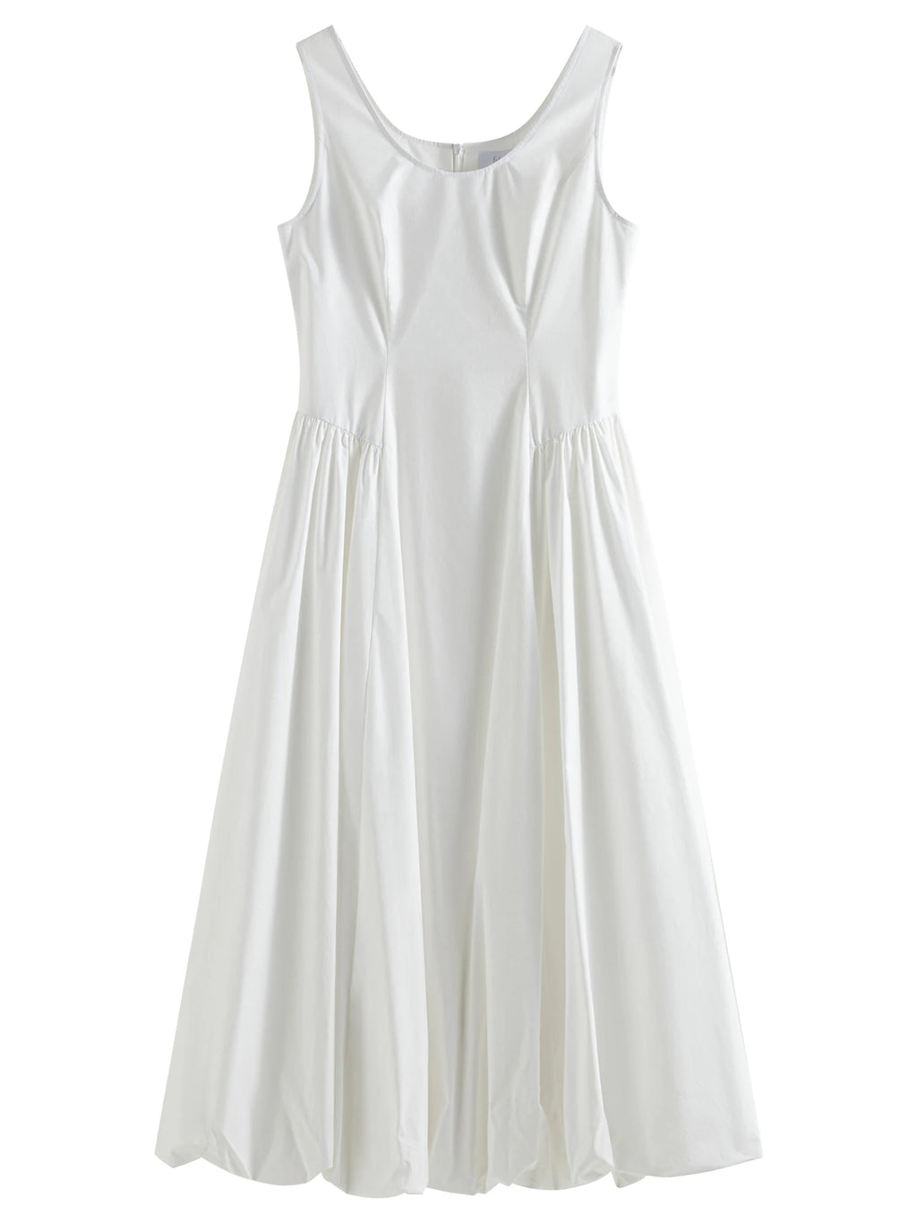 FSLE 【Two Length】Sweety Girly Long Dresses For Women 2025 Summer New Sleeveless Bud Chic Vest Dress