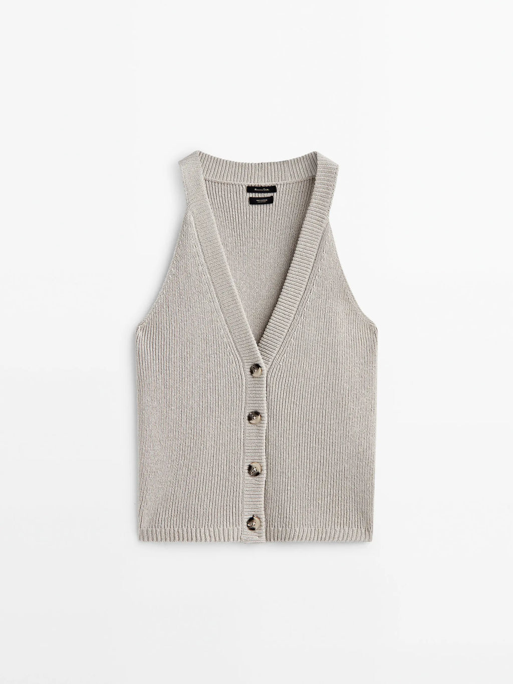 Ethereal  MD 2024 new style of Women's casual workplace light cooked small fragrance crew-neck striped knit inside vest