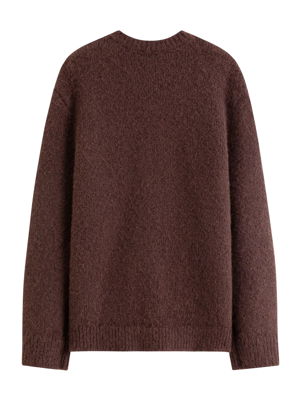 【Premium Series】2025 Winter Women Vintage Beaded Round Neck Knit Cardigan Retro Rhinestone Sweater Elegant Pearl Blouse