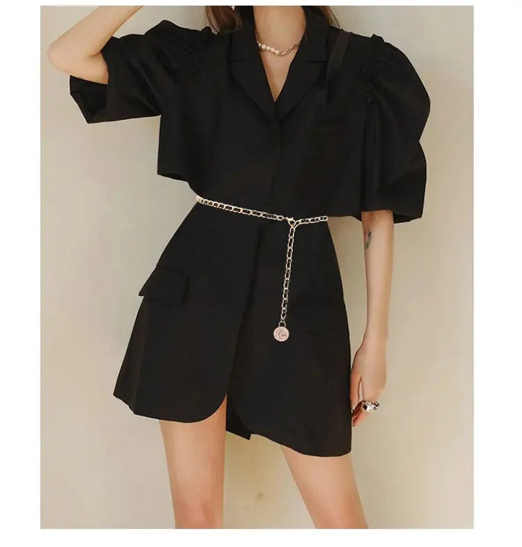 Belts for Women Chain Belt Female Lady Knit Belt Heart Metal Belts Jeans Waist Chains for Dress Ketting Riem Clothes Accessories