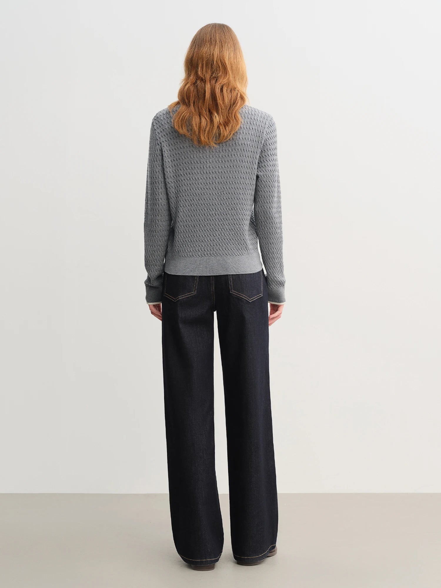 DUSHU 2025 Women's Straight Leg Jeans - High Waist Stretch Denim Pants Dual Fit for Apple & Pear Body Autumn Casual Trousers