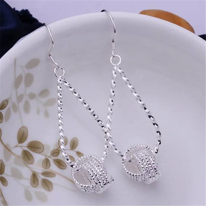 925 Sterling Silver for women drop earrings Special explosion models jewelry factory wholesale fashion elegant  jewellery