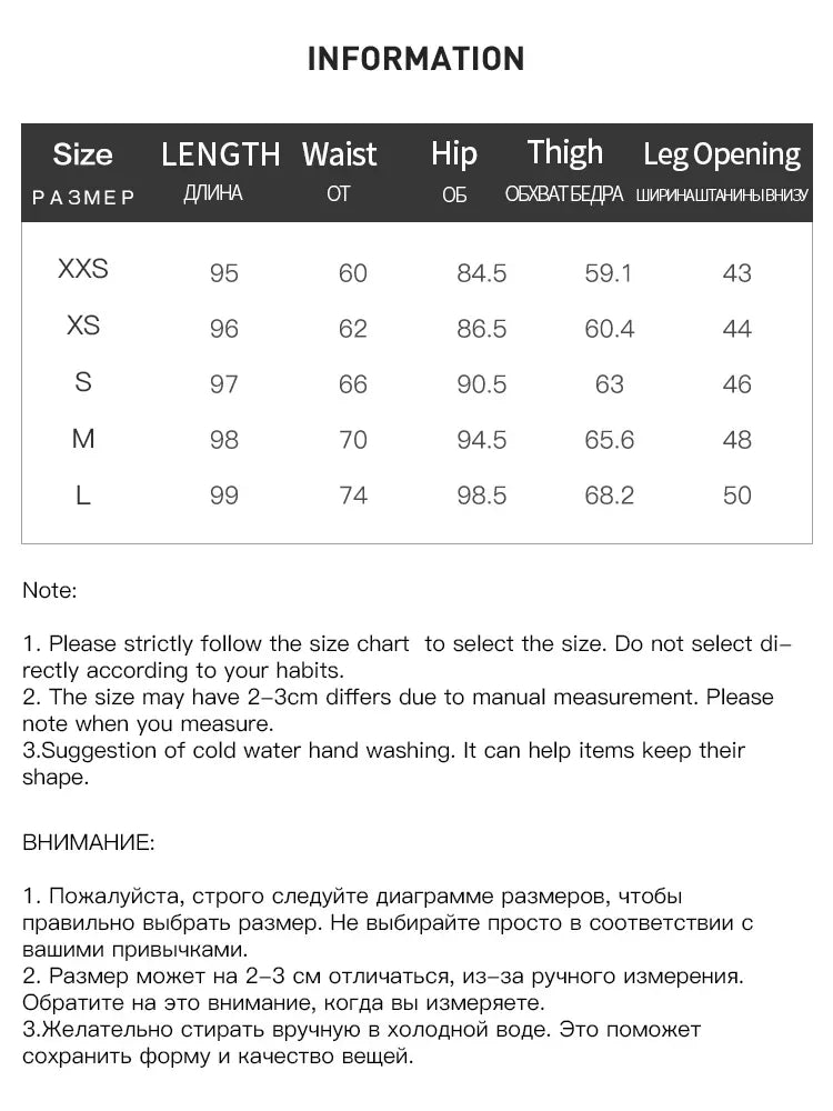 ZIQIAO Commuter Style High-waist Slim Casual Pants for Women 2023 Winter Straight Wide-leg Pants Floor-length Trousers Female