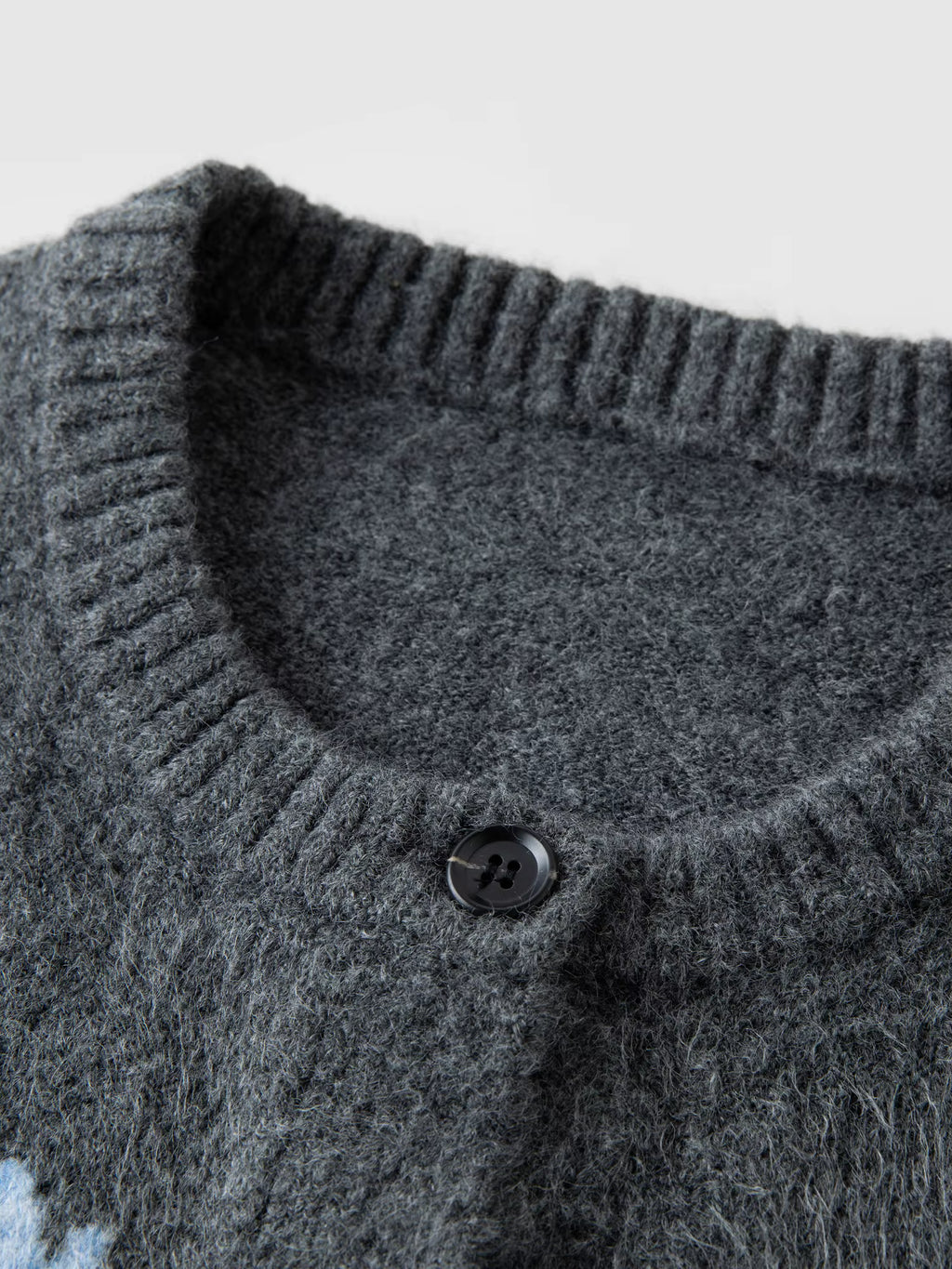 Winter 2025 Women's Floral Jacquard Knit Cardigan - Soft Lazy Style Open Front Sweater for Casual Comfort