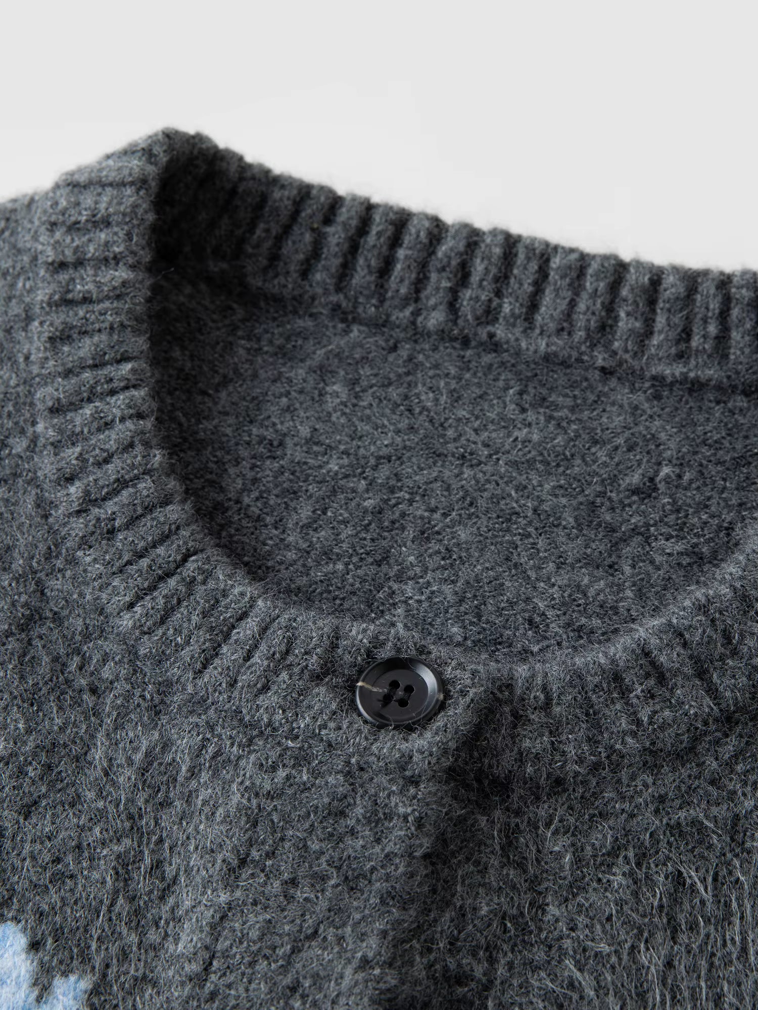 Winter 2025 Women's Floral Jacquard Knit Cardigan - Soft Lazy Style Open Front Sweater for Casual Comfort