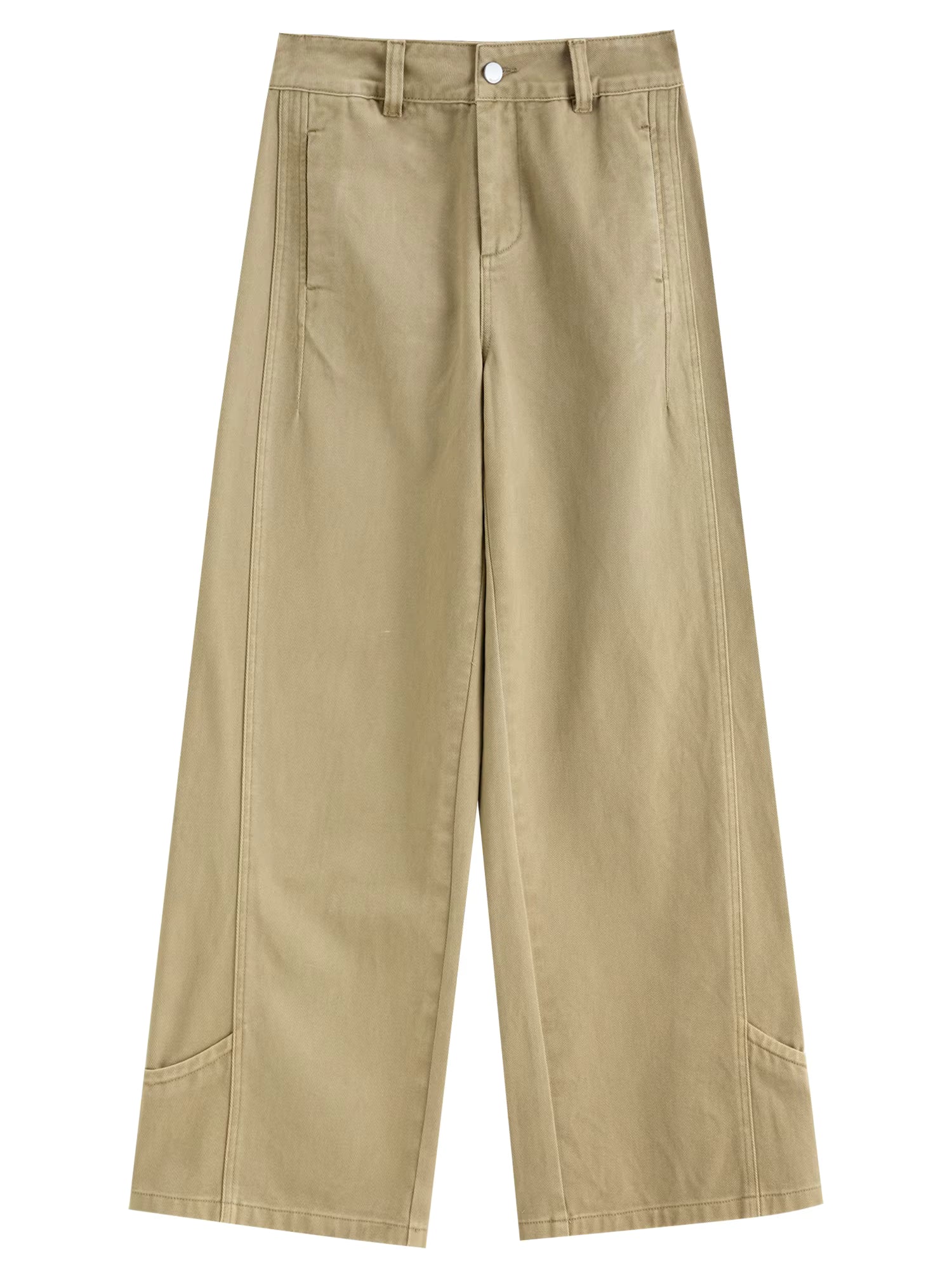 Plus-Size Women’s Deconstructivist Fashion: Baidapa Workwear Jeans 2025 Winter Wide Leg Pants Collection Winter Jeans