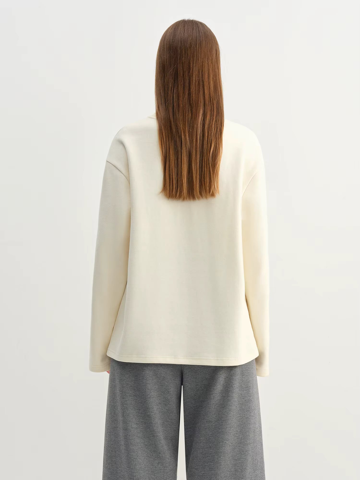 Spring Autumn New Women's American Retro Funny Apple Print T-Shirt Casual Loose Fit Round Neck Top Y2K Vintage Streetwear