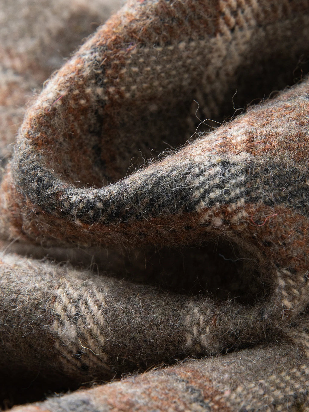 FSLE High Waist Retro Plaid Woolen Skirt Short Skirt Women 2025 Autumn and Winter New Mini A-line Skirt