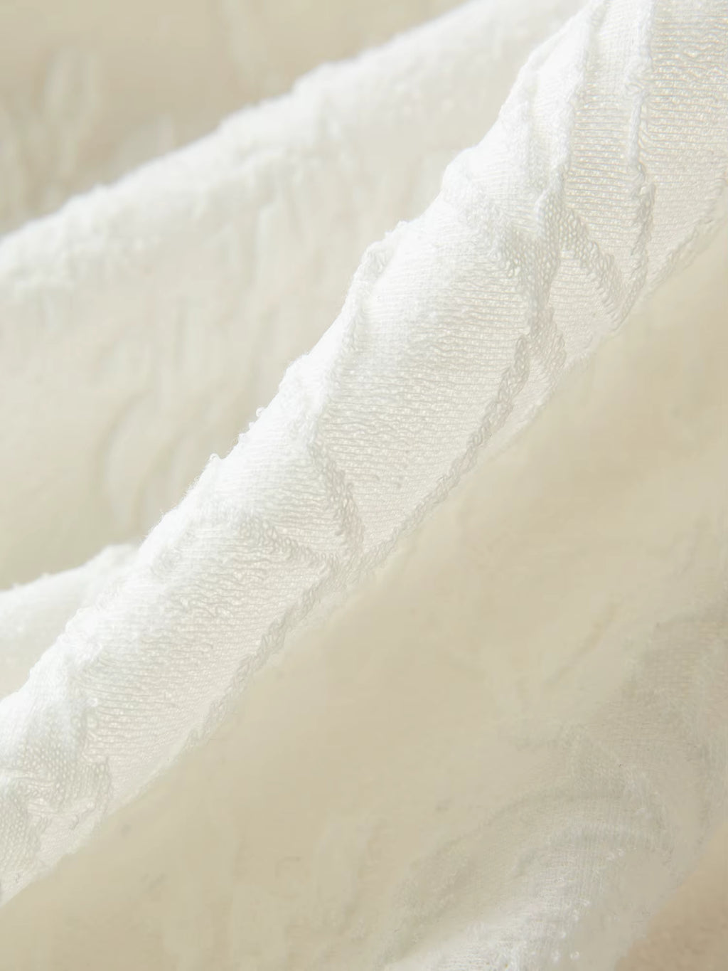 Embossed Textured Ribbon Beige Dress Women Plump Temperament Mid-calf French Style Long Sleeve Elegant Commuting Solid