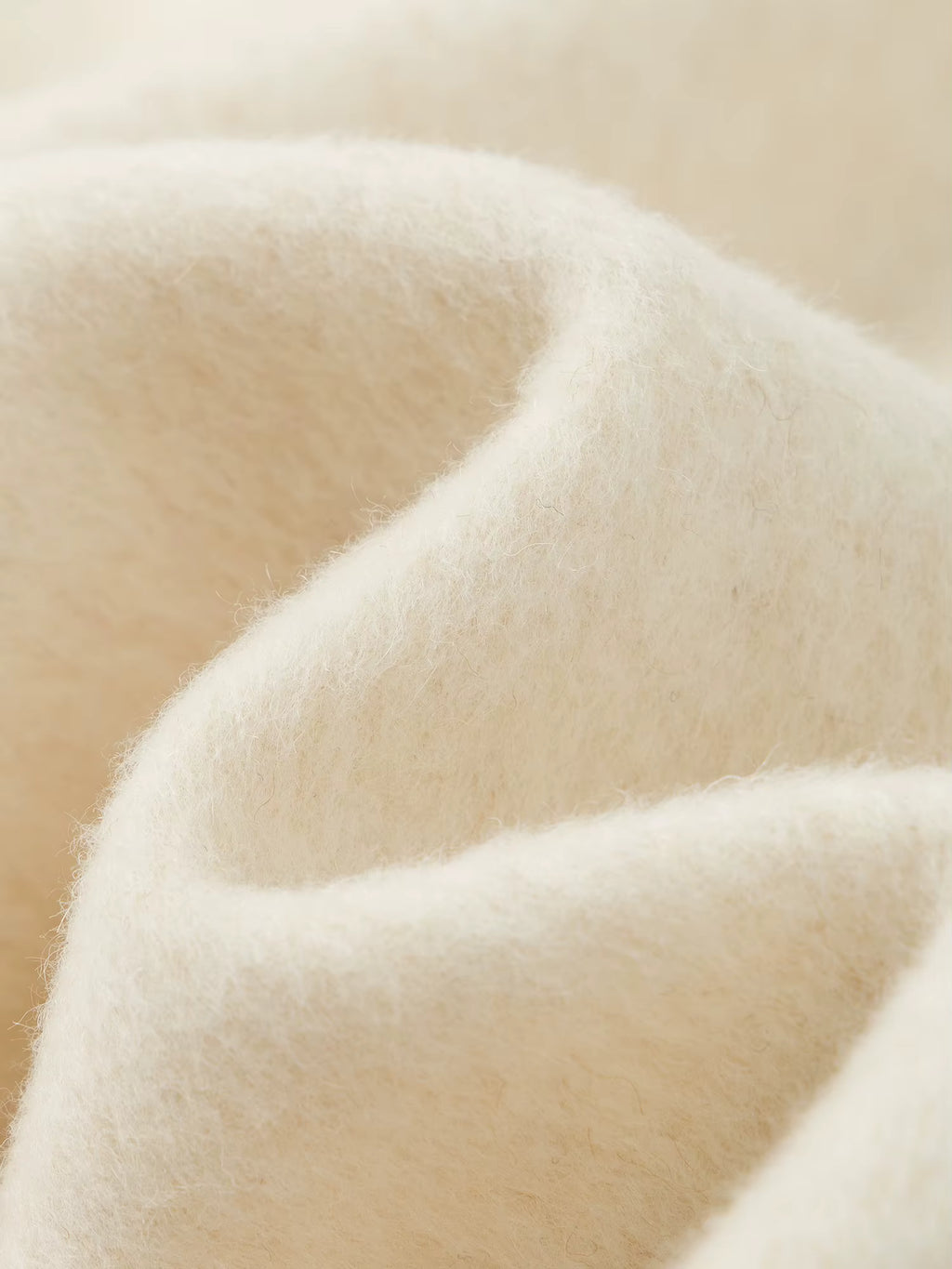 Wool 100% Double Breasted Stand Up Collar Double-sided Woolen Coat for Women's Autumn Winter 2025 New Woolen Coat