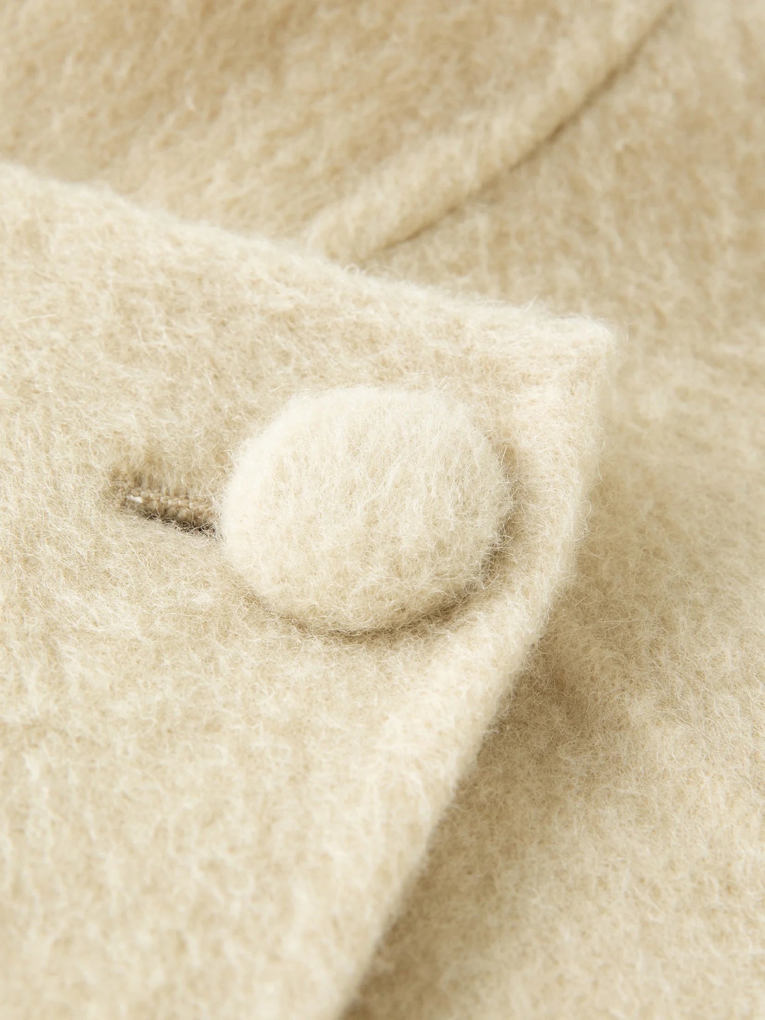 Winter 2025 Women's Short Alpaca Blend Coat - Double Faced Wool Blend Tweed Jacket with Stand Collar Casual Elegance