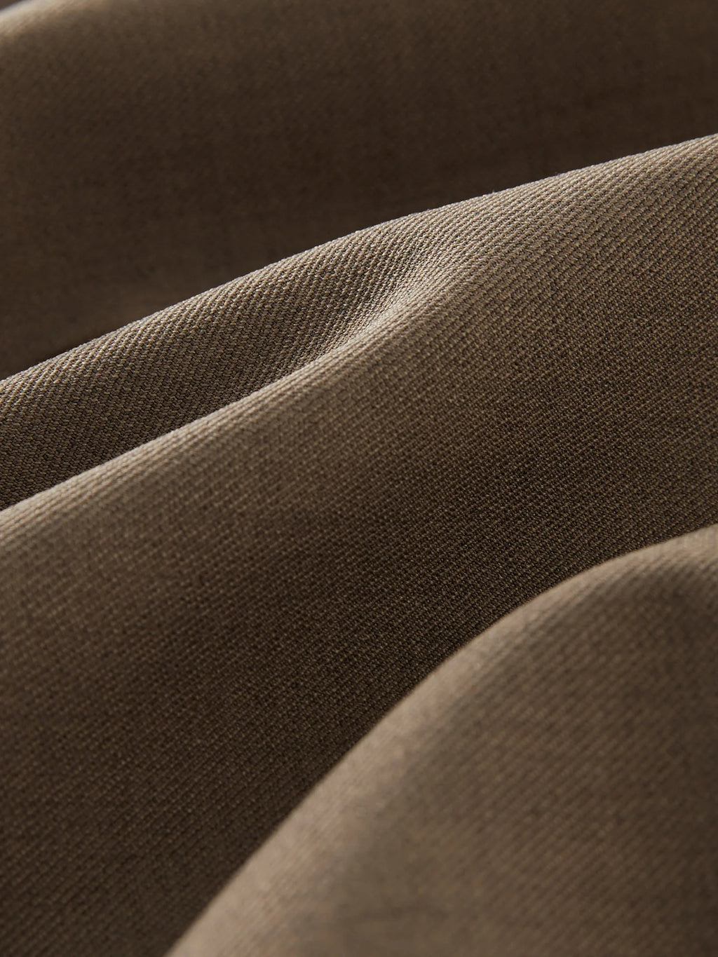 FSLE Women Winter Skirts Asymmetric Design Female Brown Pleated A-LINE Skirt Winter Thicken Long Twill Skirt 24FS14622