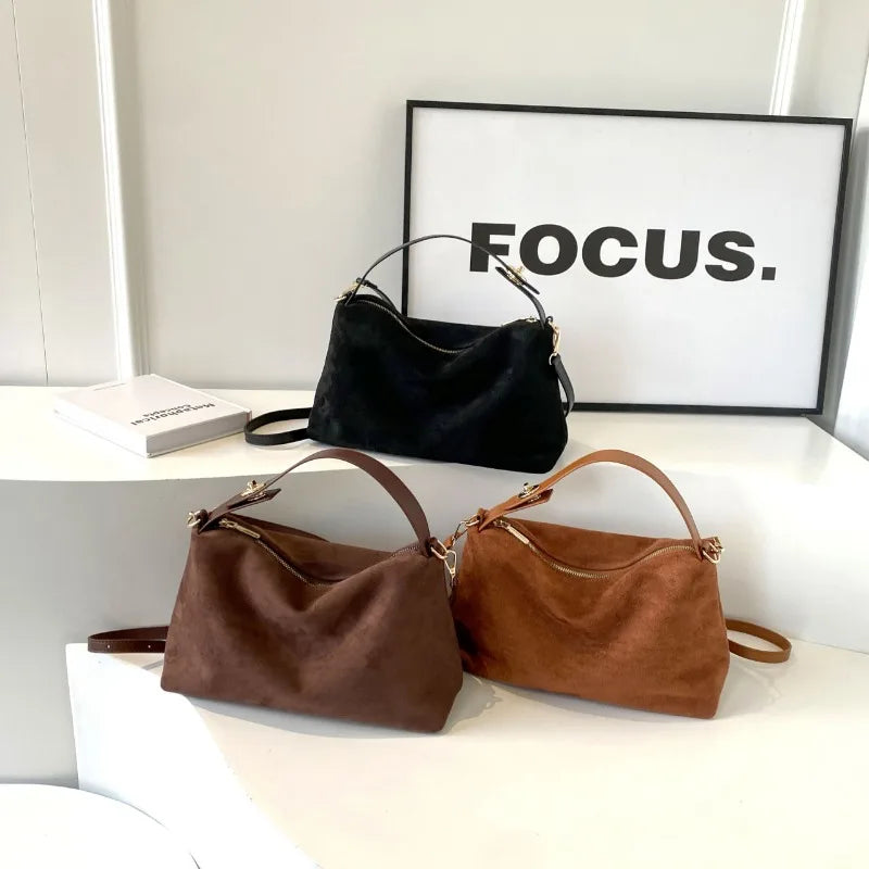 Zipper Solid Color High Capacity PU Shoulder Bags 2024 Hot Sale Bags for Women Simple Fashion Tote Bolsas Femininas Bolsa