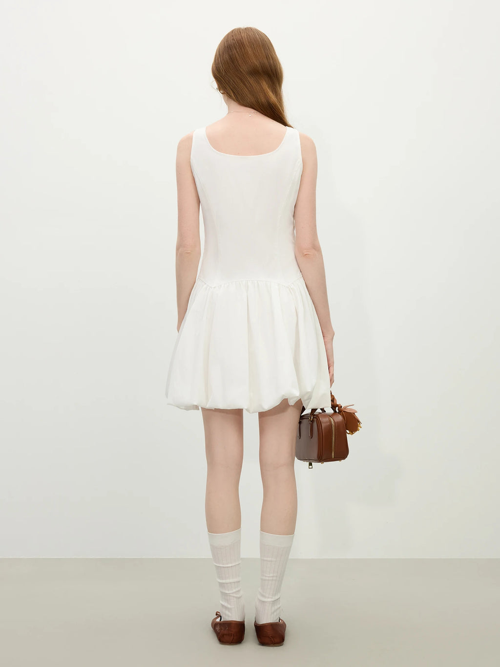 FSLE 【Two Length】Sweety Girly Long Dresses For Women 2025 Summer New Sleeveless Bud Chic Vest Dress