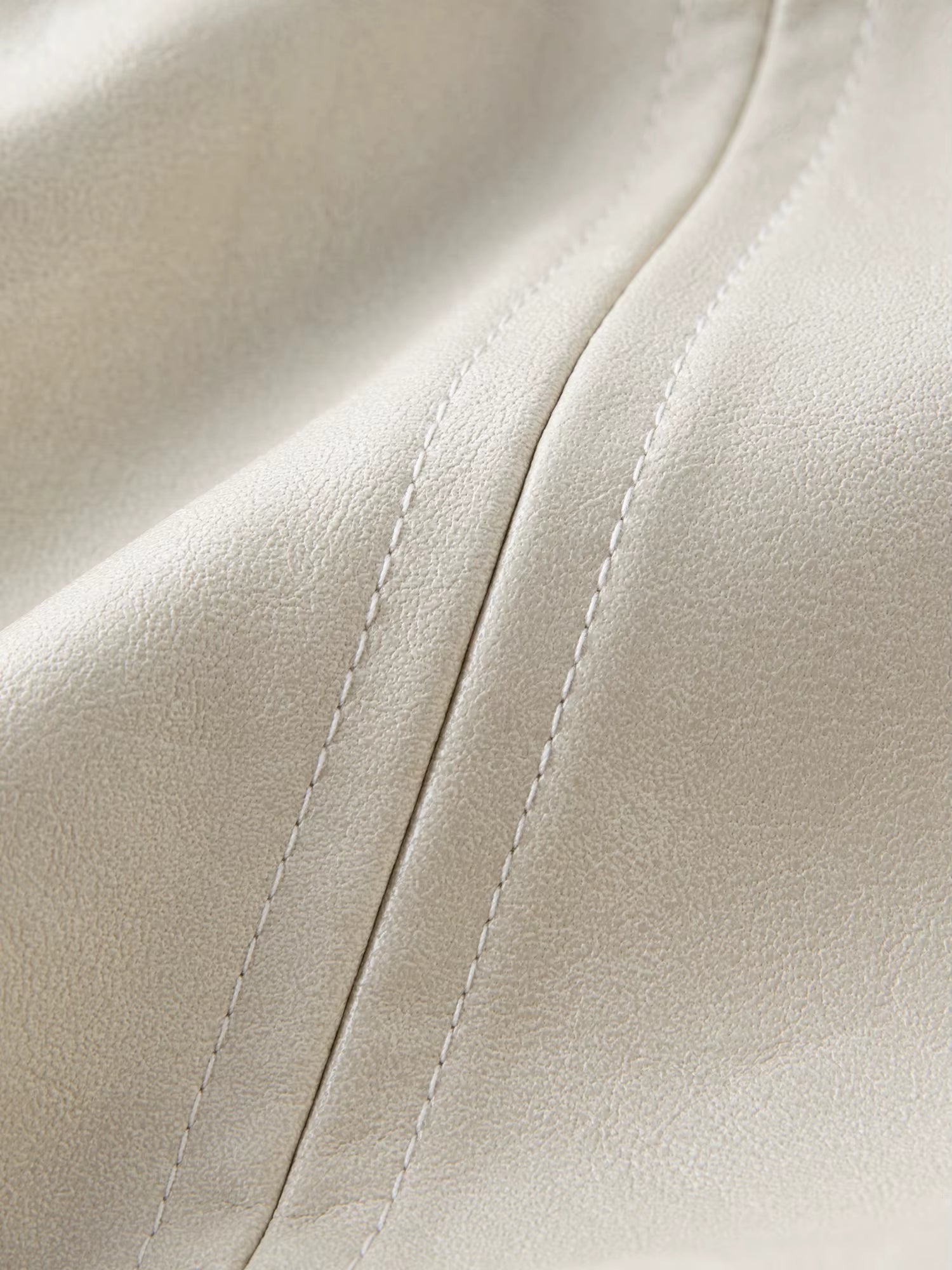 2025 Winter Women High Waist A-Line Short Skirt in Faux Leather - Versatile Flattering Stretch Mini Skirt for Daily Casual