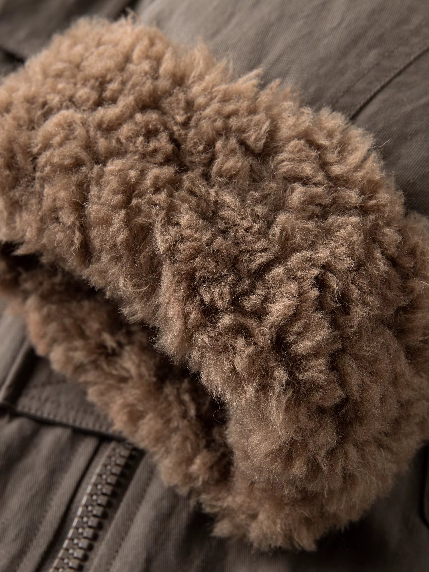 Women's Fur-Lined Down Parka with Wool Blending Mid-Length Winter Jacket for 2025 Winter New Arrival Long Hooded Jacket