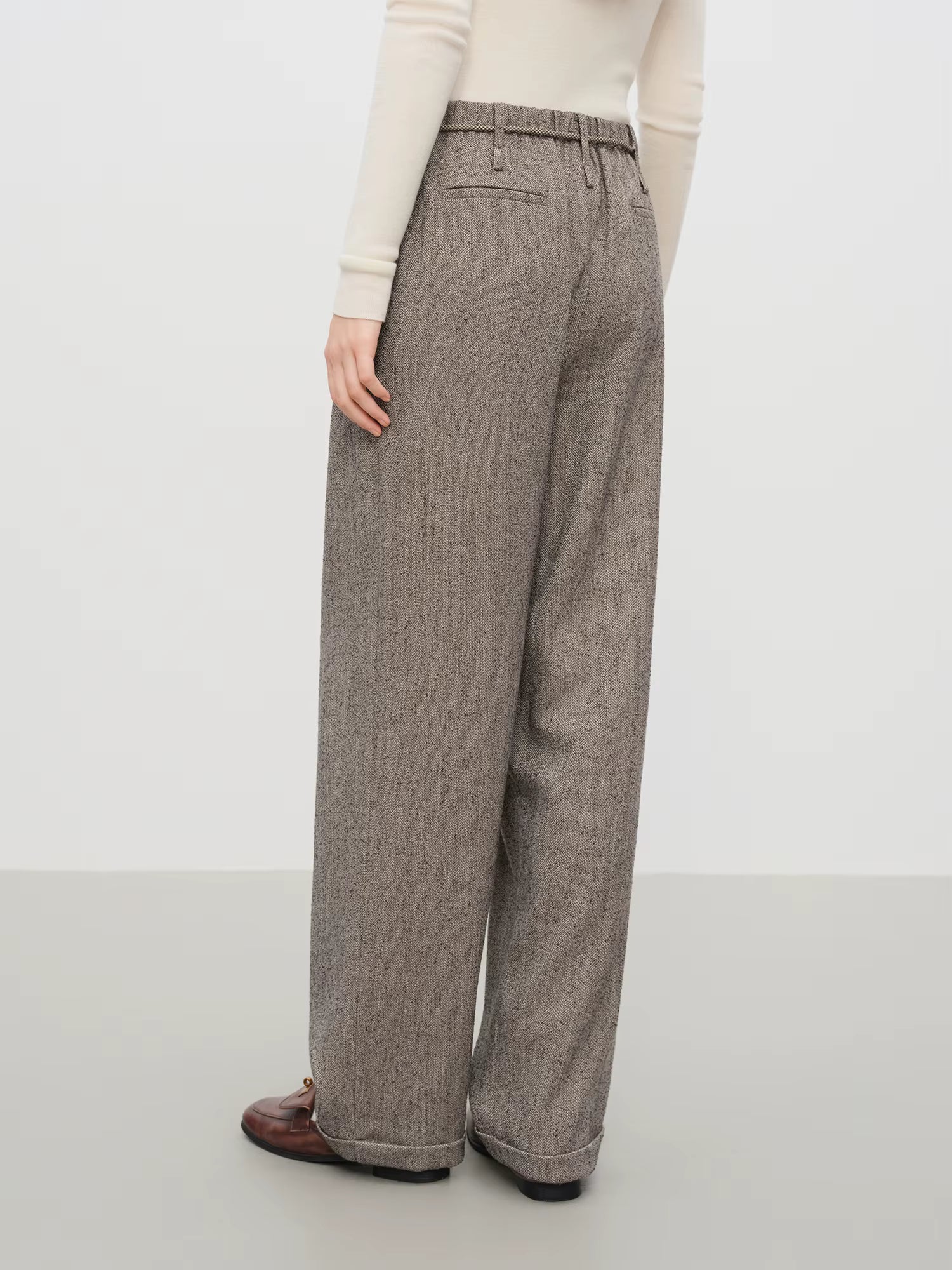 【Premium Series】Winter 2025 Women's Relaxed Fit Casual Pants - Loose Comfort Lounge Trousers with High Waist and Wide Leg