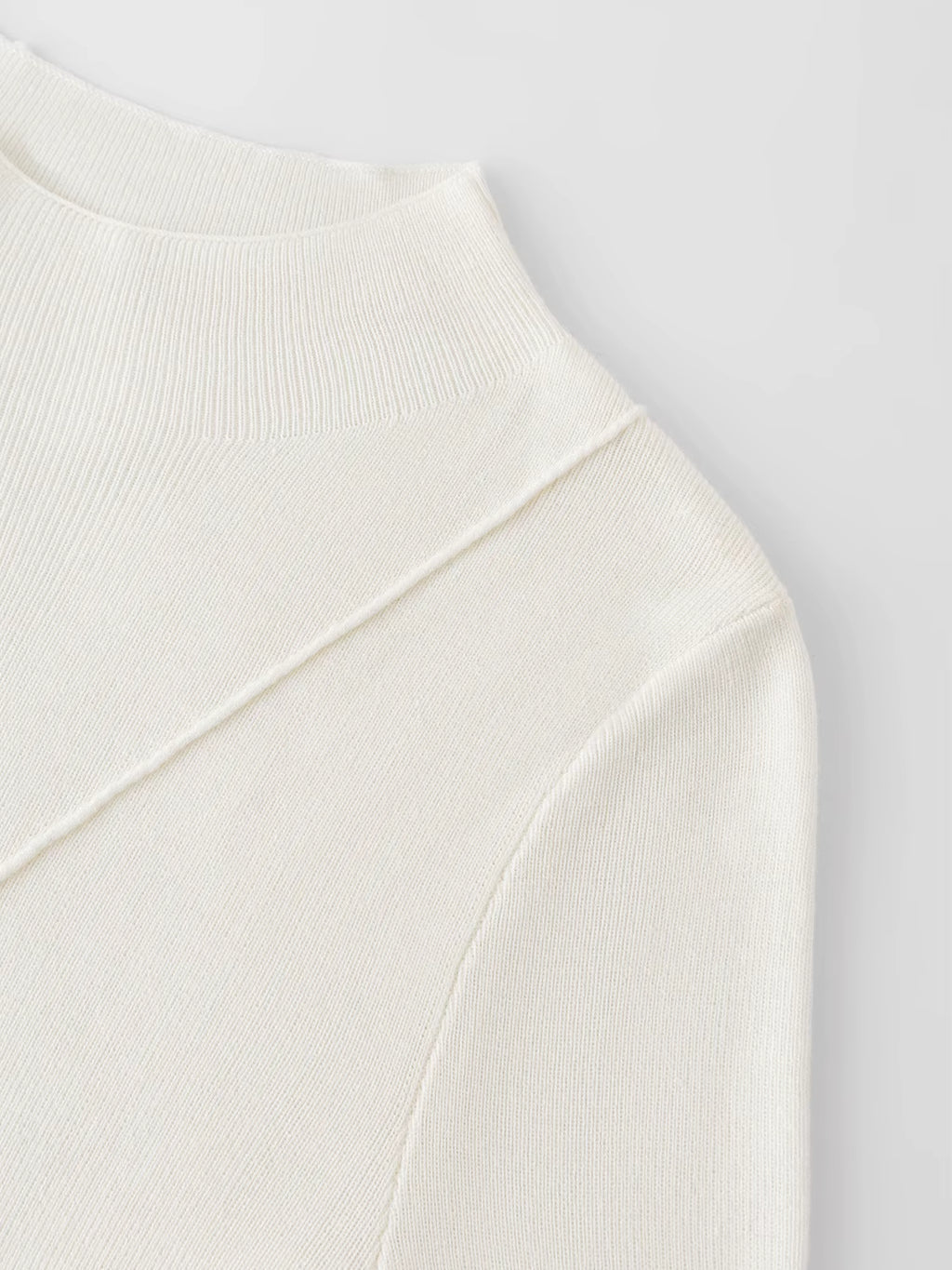 2025 Winter Women's Mulberry Silk Wool Blend Knit Top - Asymmetric Bias Cut Design Base Layer for Casual Comfort