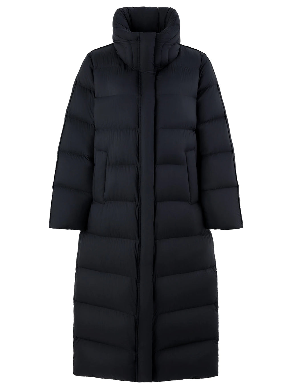DUSHU 251.9G Filling Amount Plus Size Long Down Coat High-collar Down Jacket 2024 Winter New Design Coat Without Hat 24DS84062