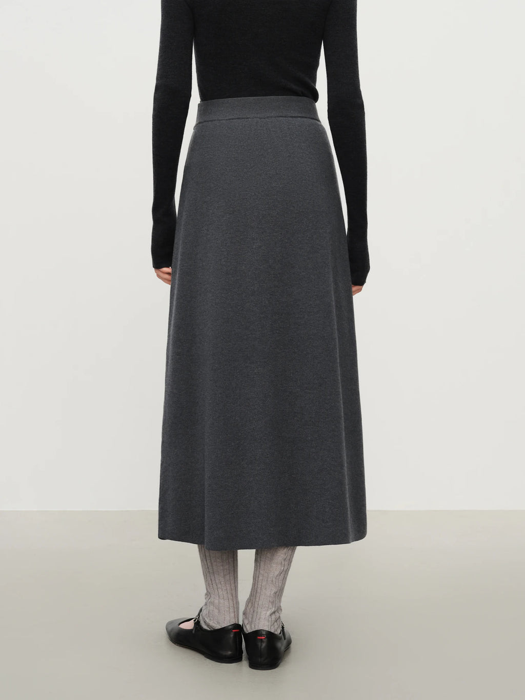 FSLE Women's 2025 Winter Wrap Style Round Neck Long Sleeve Knit Sweater & Skirt Two Piece Set Coordinated Outfit for Fall Winter