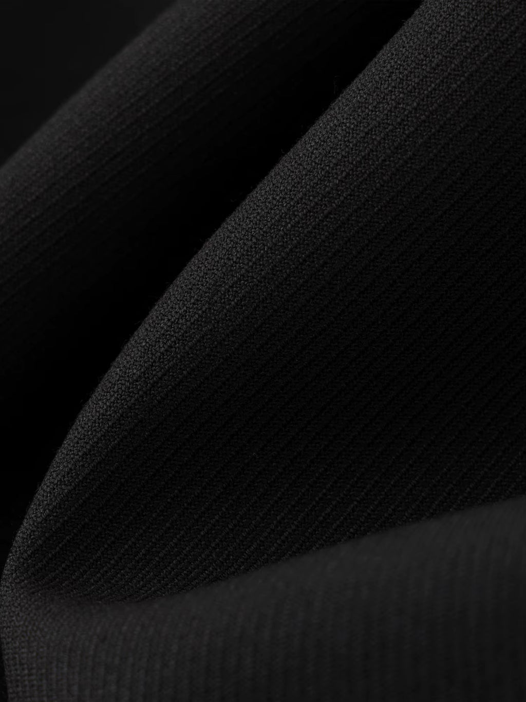 Elegant Design Ruffled Hem Flattering A-Line Half Skirt Winter Autumn 2025 New Arrival Skirt Black Knee High Office Skirts